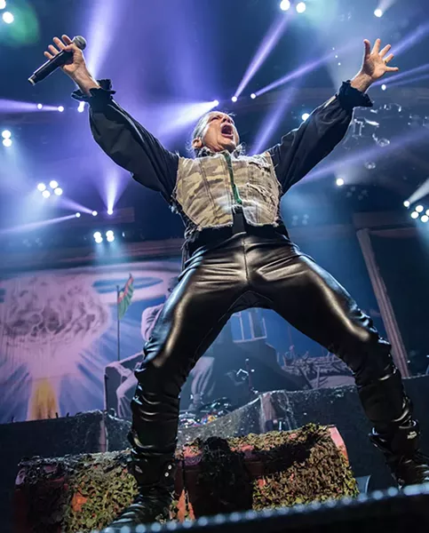 Iron Maiden at PPG Paints Arena - CP PHOTO: MIKE PAPARIELLA