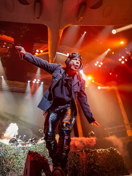 Iron Maiden at PPG Paints Arena - CP PHOTO: MIKE PAPARIELLA