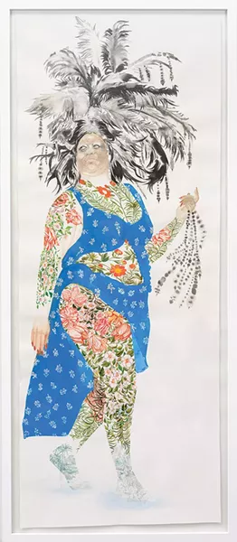 ART BY FIRELEI BÁEZ. COLLECTION OF JOHN P. MORRISSEY. IMAGE COURTESY OF PEREZ ART MUSEUM MIAMI