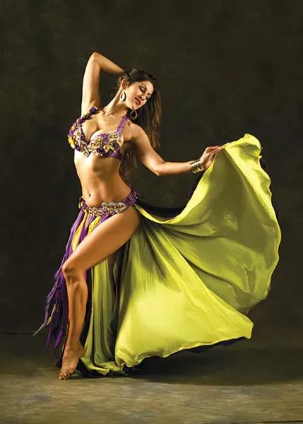 Sadie Marquardt, Sept. 23 and 24 - PHOTO COURTESY OF GOLDEN GUN FUSION BELLYDANCE