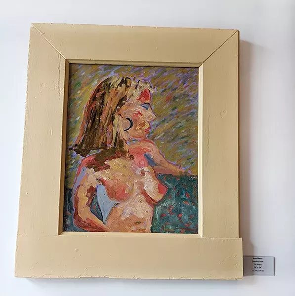 Bernie Pintar’s Ann Marie at Brew House Association Gallery - CP PHOTO BY LISA CUNNINGHAM