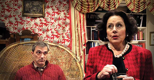 Tony Bingham and Helena Ruoti in Chatterton - PHOTO: HEATHER MULL