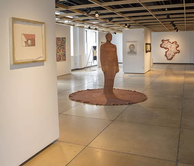 Fiberart International at Contemporary Craft - PHOTO: POLLY MILLS WHITEHEAD
