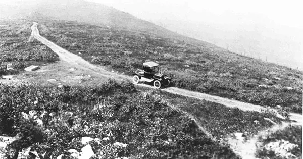 A deforested area Big Pocono, in Monroe County, in 1922 - PHOTO COURTESY OF THE PENNSYLVANIA DEPARTMENT OF CONSERVATION AND NATURAL RESOURCES