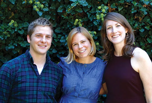 Littsburgh founders Nick Courage, Rachel Ekstrom Courage and Katie Kurtzman