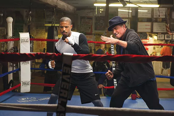 Adonis Creed (Michael B. Jordan) and Rocky Balboa (Sylvester Stallone) are in sync.