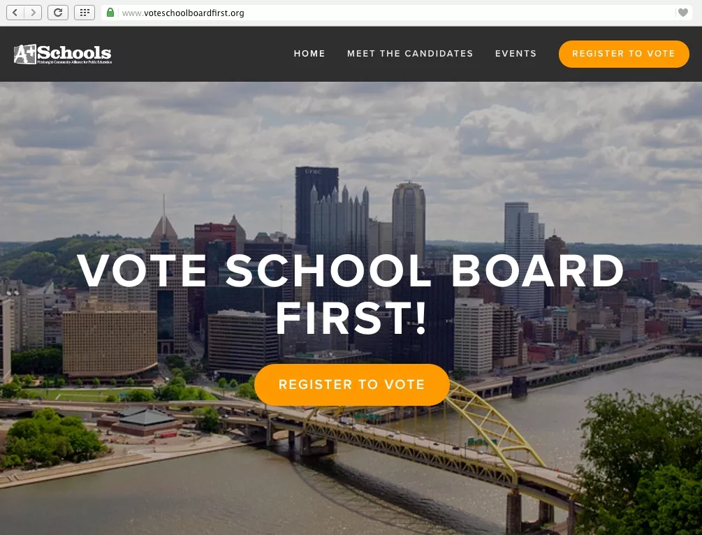 A+ Schools launch Vote School Board First campaign Blogh