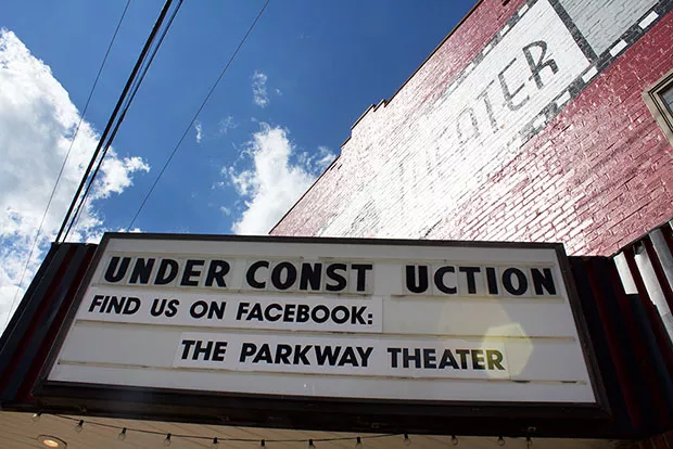 The exterior of the Parkway Theater - CP PHOTO BY KRISTA JOHNSON