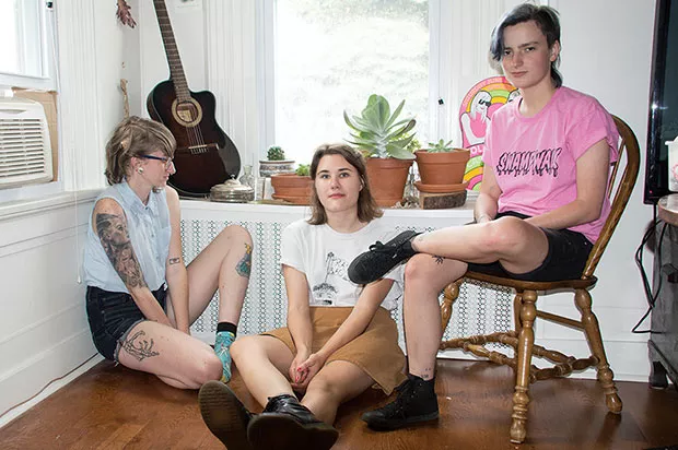 Pittsburgh band Rue plays Ladyfest on Sun., June 25. - CP PHOTO BY JORDAN MILLER