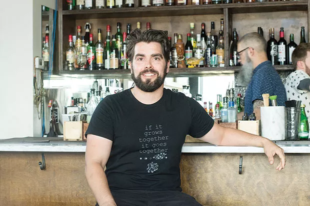 Bar Marco co-owner Justin Steel - CP PHOTO BY JAKE MYSLIWCZYK
