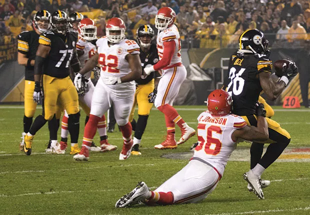 The Kansas City Chiefs and Heinz Field in 2016 - CP PHOTO BY LUKE THOR TRAVIS