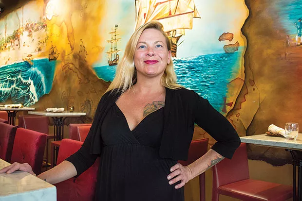 Pirata Caribbean Cuisine x Rum Bar bartender Lissa Brennan - CP PHOTO BY JAKE MYSLIWCZYK