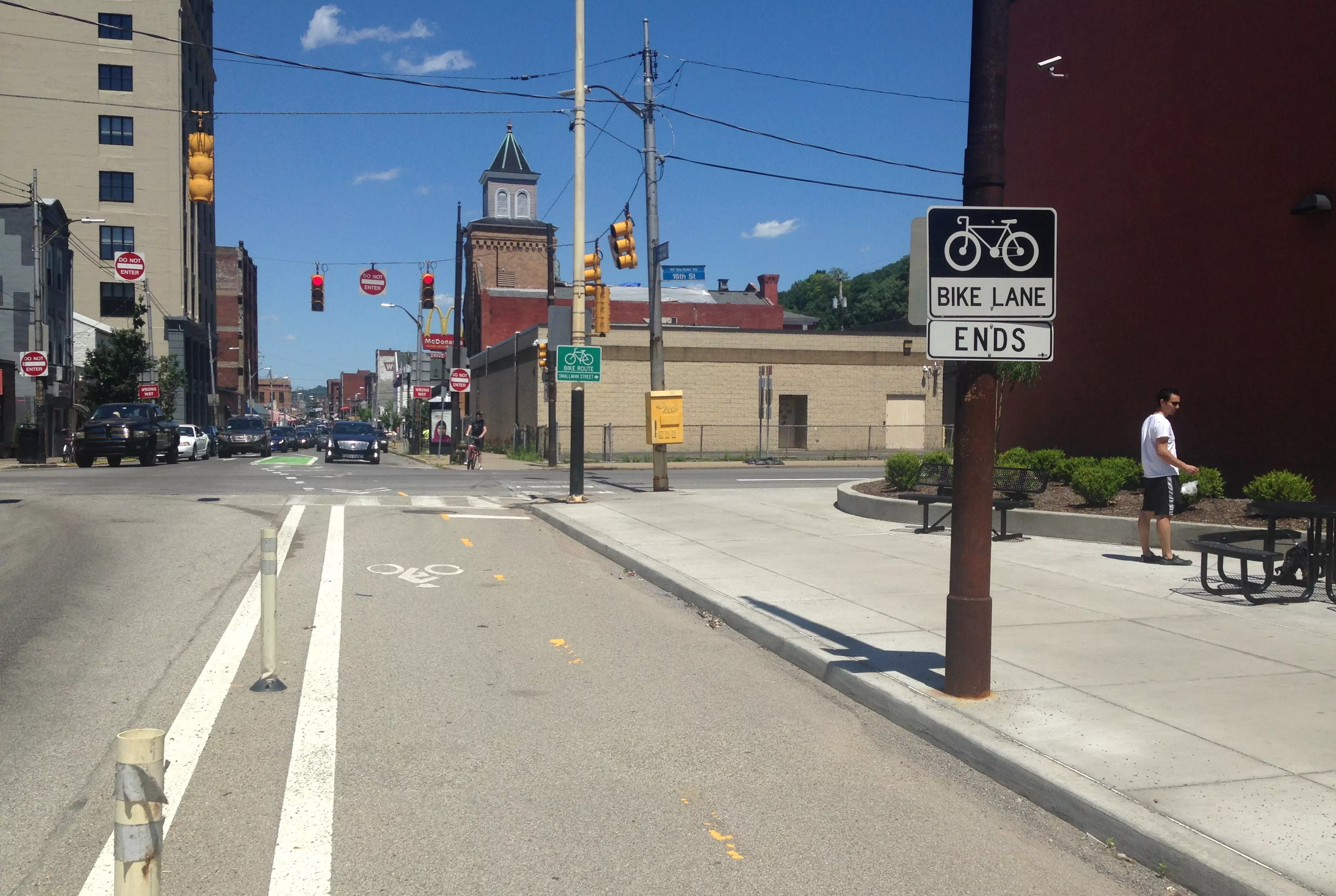 Bike advocates call for extending Penn Avenue bike lane through the