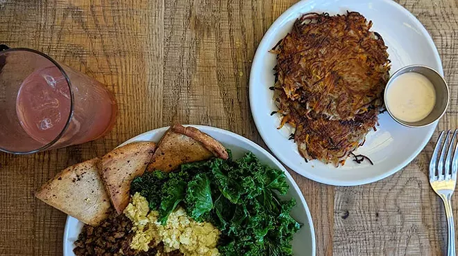 Vegan restaurant melds Mediterranean and American influences that celebrate health, heritage, and comfort foods