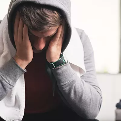 Quiet down! Said the old, fat man to the gym