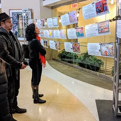 I Too, Am Pittsburgh on display at the Heinz 57 Center.