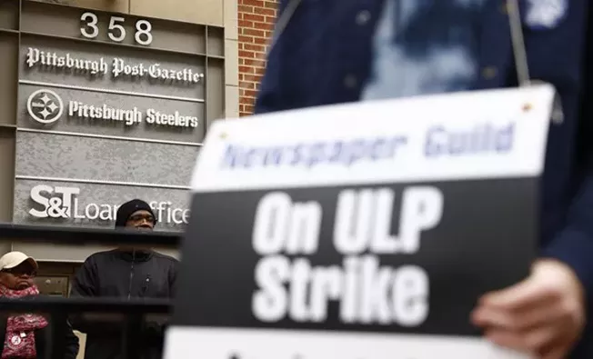 Post-Gazette reporters leave union over striking disputes - Vimarsana News
