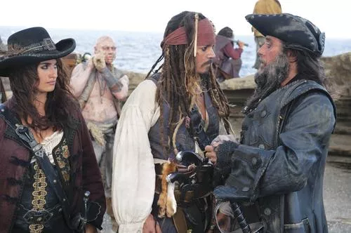 Water more precious than gold: Penelope Cruz, Johnny Depp and Ian McShane search for the fountain of youth.