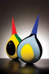 Work by Nancy Callan at Unblurred. - PHOTO BY RUSSELL JOHNSON.