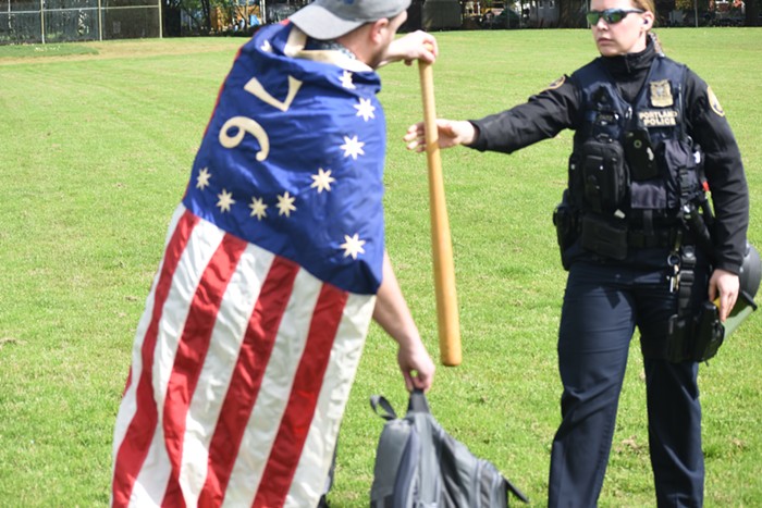 Police took the bat Police took the bat