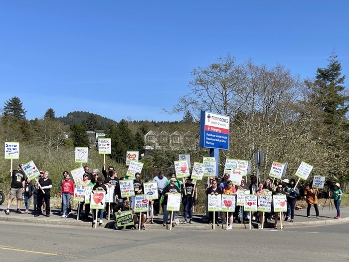 Providence Nurses Strike Over Low Pay, Benefits Portland Mercury