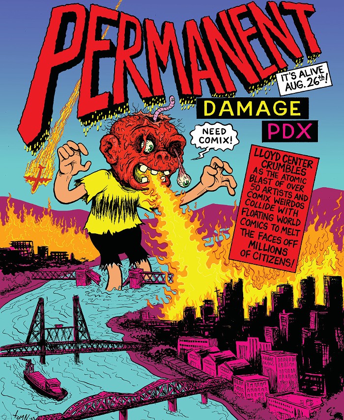 An LA Comics Fest Comes to Create Permanent Damage in Portland - Vimarsana News