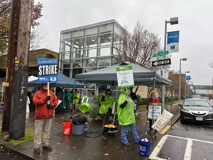 Legacy Health Staff Say They'll Stay on Strike Until Company Offers Better Deal