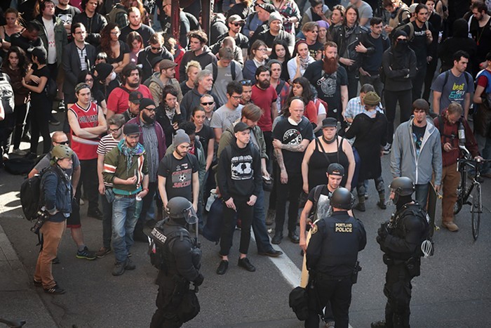 Portland cops detained roughly 200 people on June 4.