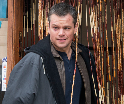 Matt Damon gets well-deserved black eye. Matt Damon gets well-deserved black eye.