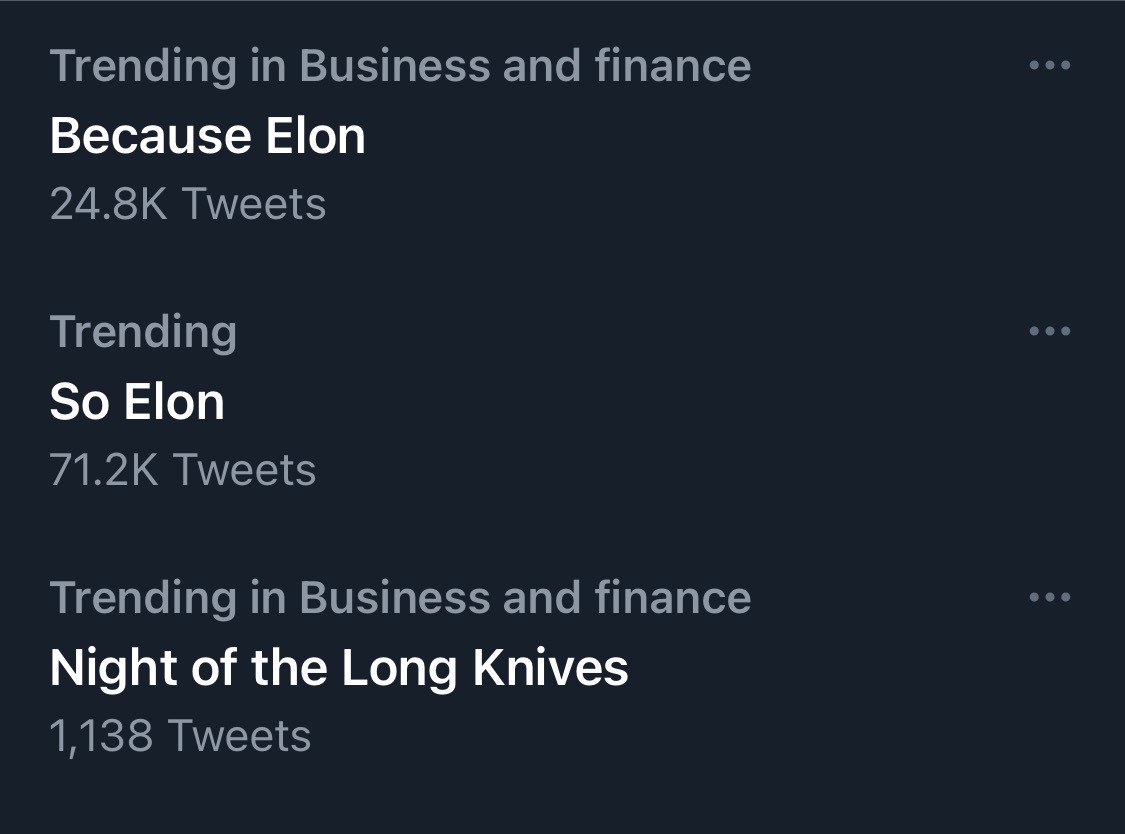 Good Afternoon, News: Elon Musk Tries to Ban His Way Out of Hypocrisy