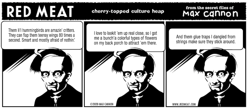 cherry-topped culture heap