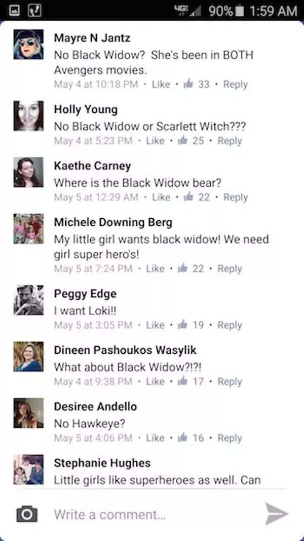 Black Widow Build A Bear Black Widow Build A Bear