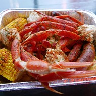 Krab Kingz Seafood Brings Shellfish, Dripping with Butter, to St. Louis' West End