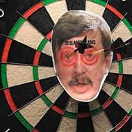 Now You Can Pee on Stan Kroenke's Stupid Face at a Hotshots Bar Near You