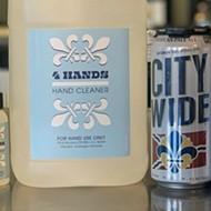 Four Hands Brewing, Experts at Hand Stuff, Now Giving Away Hand Sanitizer