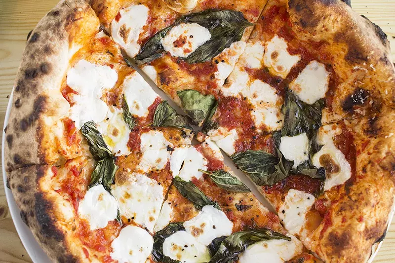 Pizza is influence by the Neapolitan masters, but not a literal translation. - MABEL SUEN