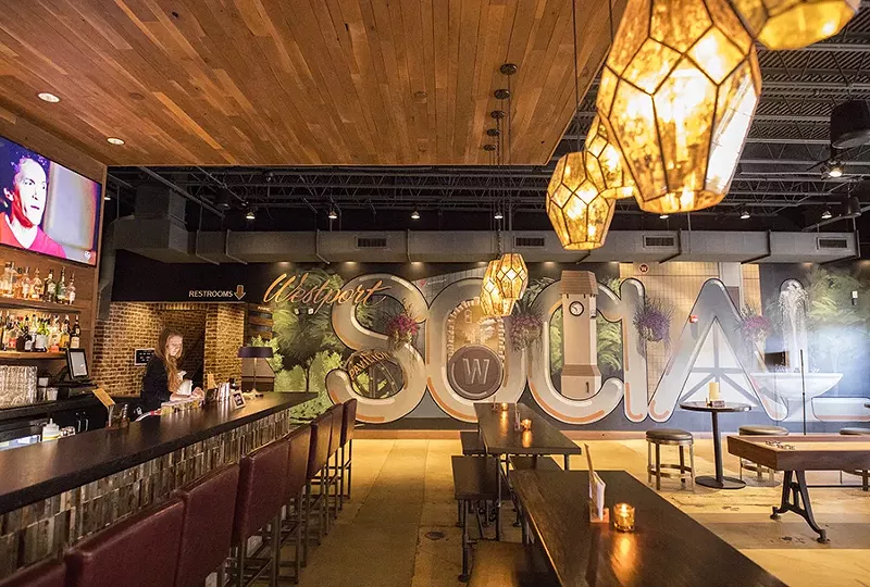 The place aims for an upscale vibe that's a far cry from Dave & Buster's. - MABEL SUEN