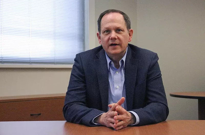 In his final weeks as St. Louis Mayor, Francis Slay shocked city lawmakers by setting Lambert Airport on a path to possible privatization. - DANNY WICENTOWSKI