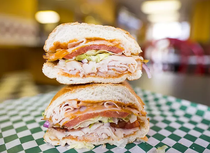 Subs include a chipotle turkey club. - MABEL SUEN