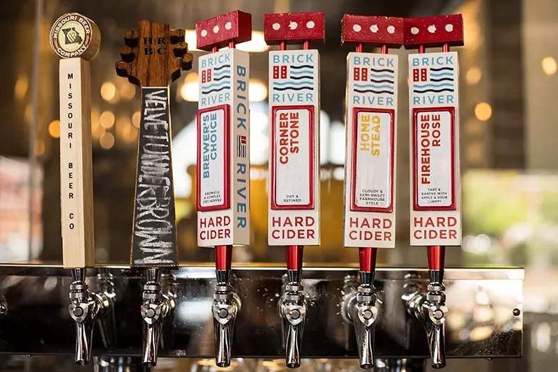 Cider is on tap, but also being distributed around the St. Louis area. - MABEL SUEN