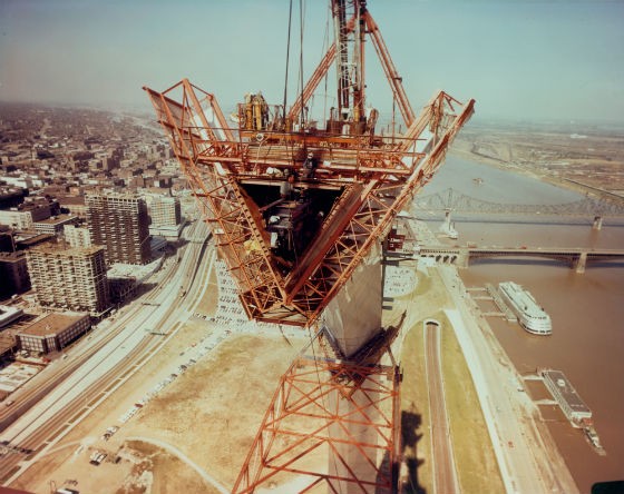 Photos: Fifty Years After Gateway Arch Construction Began, A Look Back At Its Creation | Arts Blog
