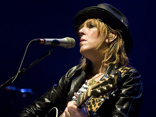 Lucinda Williams did her roots rock thing on Saturday night at the Pageant. See more photos from Saturday night's show. - PHOTO: JON GITCHOFF