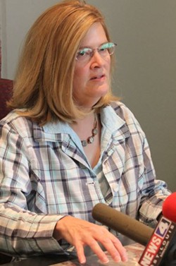 Bonenberger's lawyer Lynette Petruska, of Pleban & Petruska, called the conduct of the SLMPD "outrageous." - DANNY WICENTOWSKI