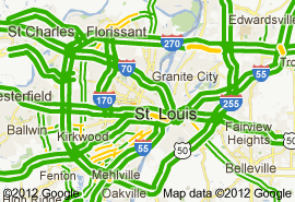 maps st louis traffic maps st louis traffic