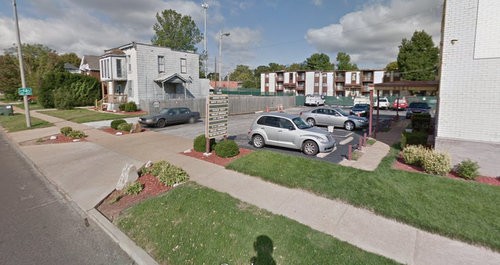 The 800 block of Rivertrail Court, where police found a woman stabbed to death in the torso and buttocks. - GOOGLE MAPS