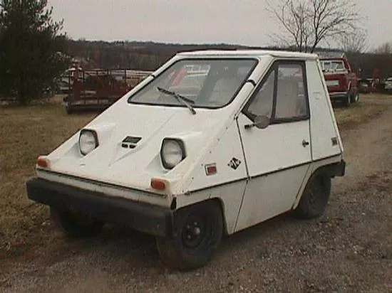 Found on Craigslist: 1975 Electric Car Looks Part-Golf Cart, Part-Cheese Wedge | News Blog