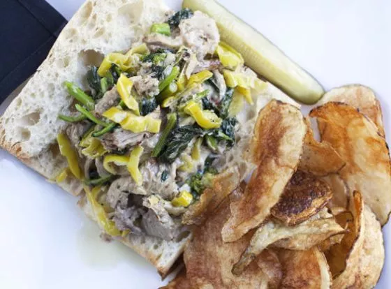 The 10 Bars With Best Food In St Louis Blog Porchetta Louie At Dressel S Public House Jennifer Silverberg
