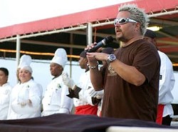 Guy Fieri, starring in exactly none of our proposed Food Network shows
