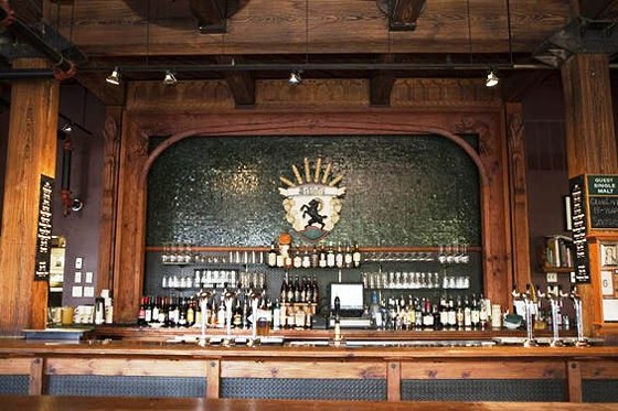 The bar at Schlafly Tap Room. | Laura Miller