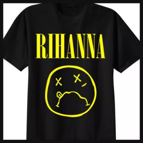 rihanna nirvana shirt